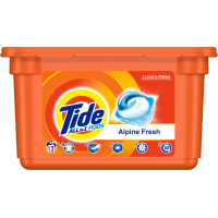 Капсулы для стирки Tide Все-в-1 Альпийская свежесть 12 шт. (4084500569478/8001090802309)