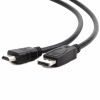 Кабель мультимедійний Display Port to HDMI 5.0m Cablexpert (CC-DP-HDMI-5M) зображення 2