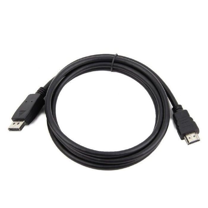Кабель мультимедійний Display Port to HDMI 3.0m Cablexpert (CC-DP-HDMI-3M) зображення 3