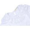 Кофта дитяча Breeze з мереживом (11179-128G-white) зображення 2