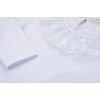 Кофта дитяча Breeze з мереживом (11179-128G-white) зображення 3