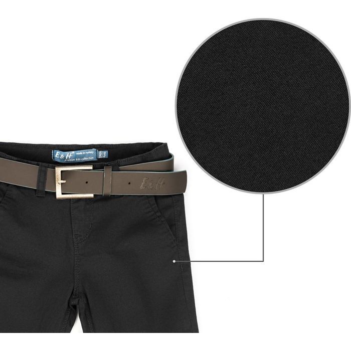 Штани дитячі Breeze шкільні (OZ-16654-128B-black) зображення 5