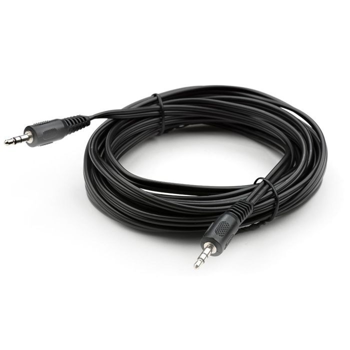 Кабель мультимедийный Jack 3.5mm 3 m MM 3С Vinga (VCPDCJ35MM3BK) изображение 2