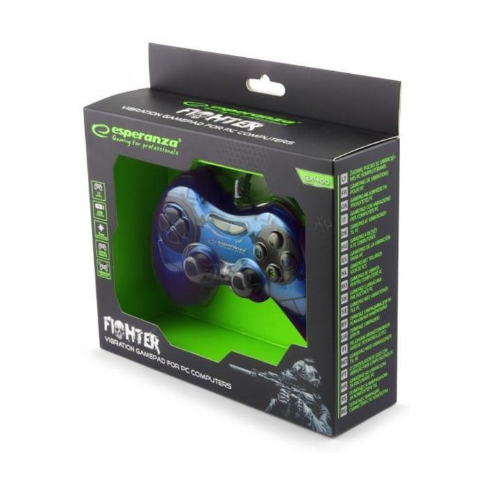 Геймпад Esperanza Fighter PC White (EGG105W) изображение 4