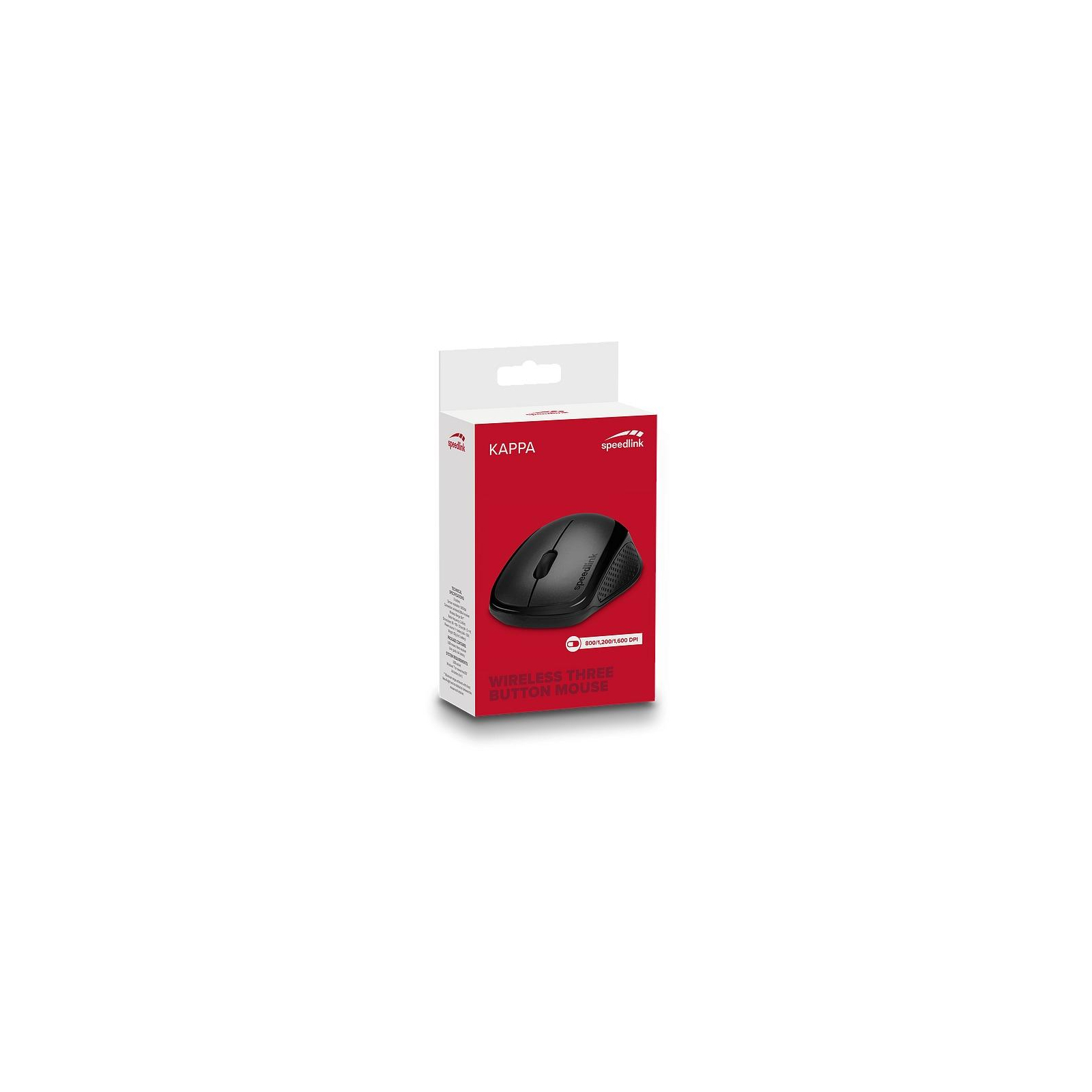 Мышка Speedlink Kappa Wireless Black (SL-630011-BK) изображение 3