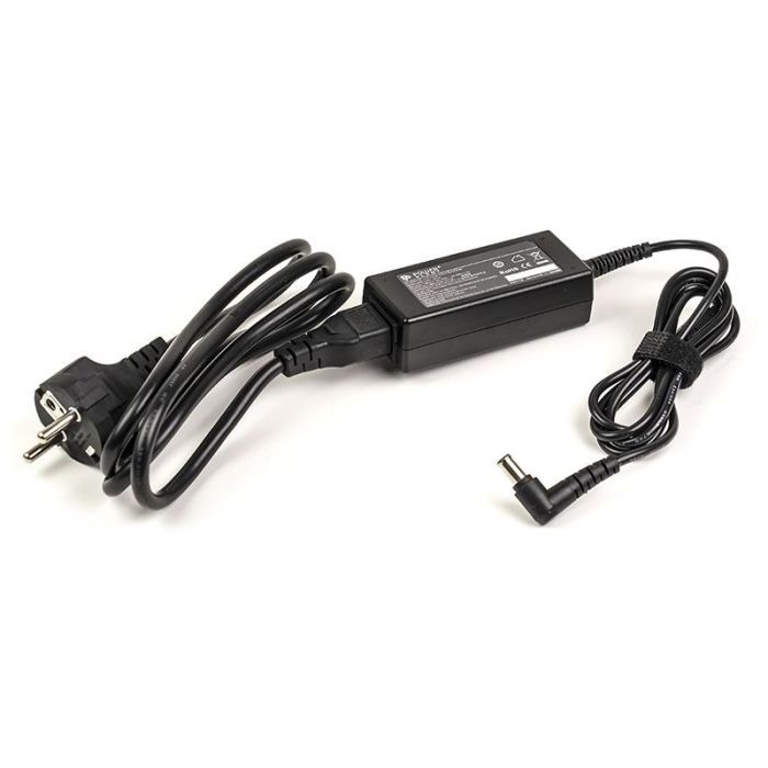 Блок живлення для монітора PowerPlant for monitor LG 220V, 19V 25W 1.3A (6.5*4.4) with pin (LG25F6544) зображення 2