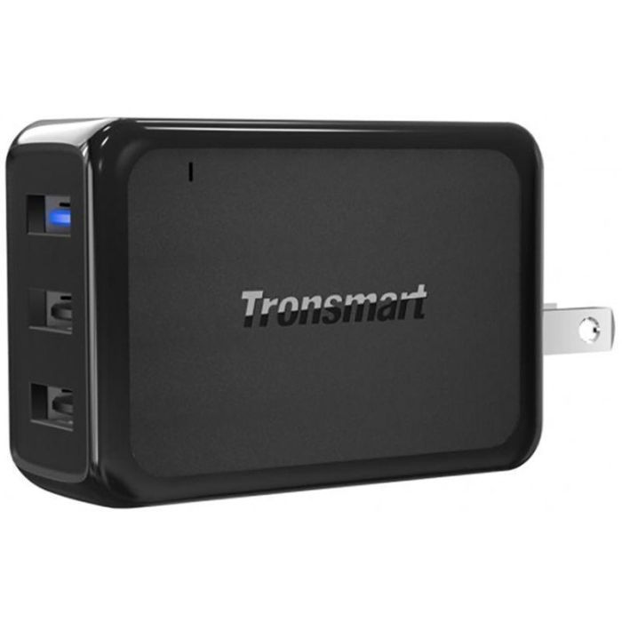 Зарядное устройство Tronsmart W3PTA 42W Quick Charge 3.0 USB Wall Charger Black (210778) изображение 2