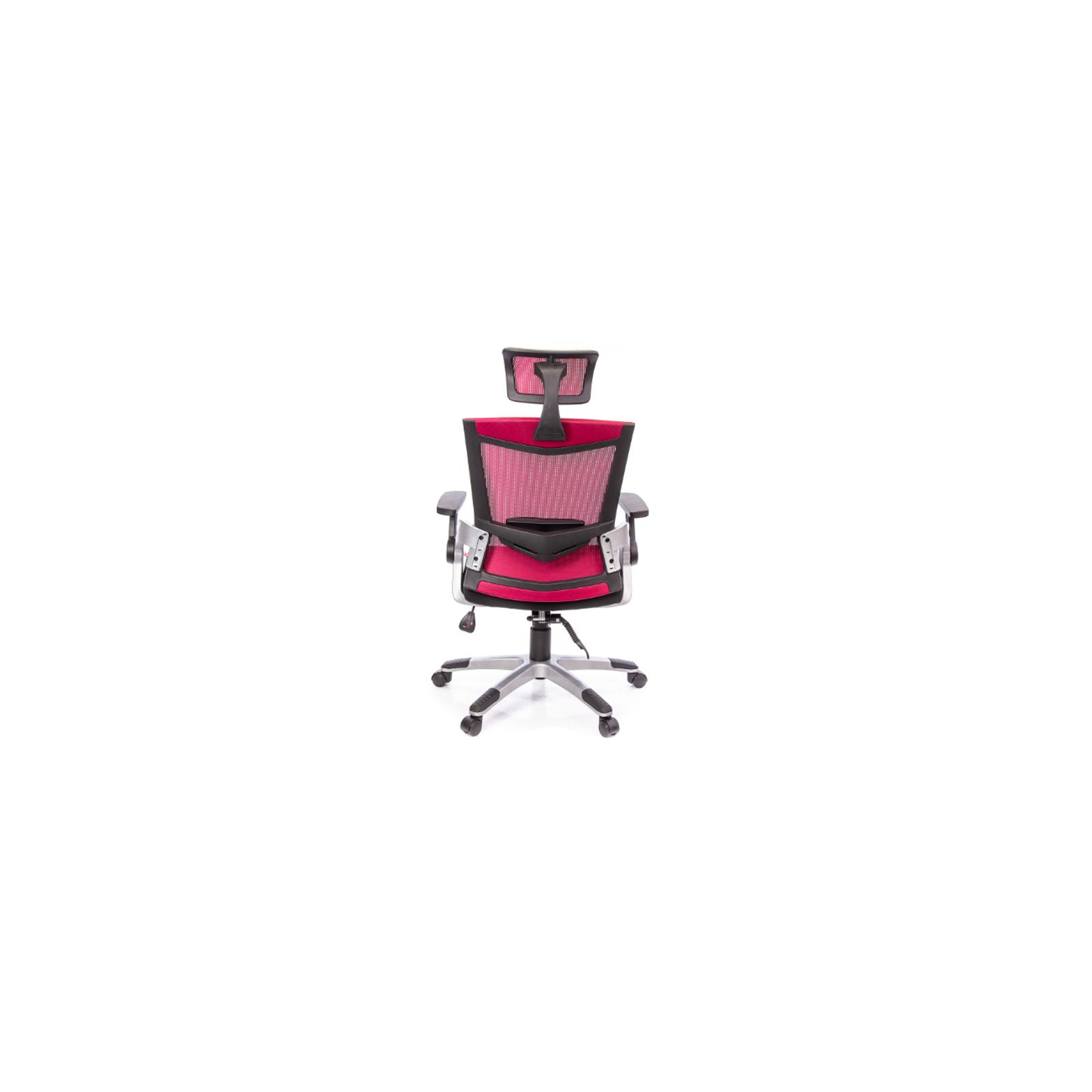 Офисное кресло Аклас Прима PL HR ANF Бордовое (10480) изображение 4