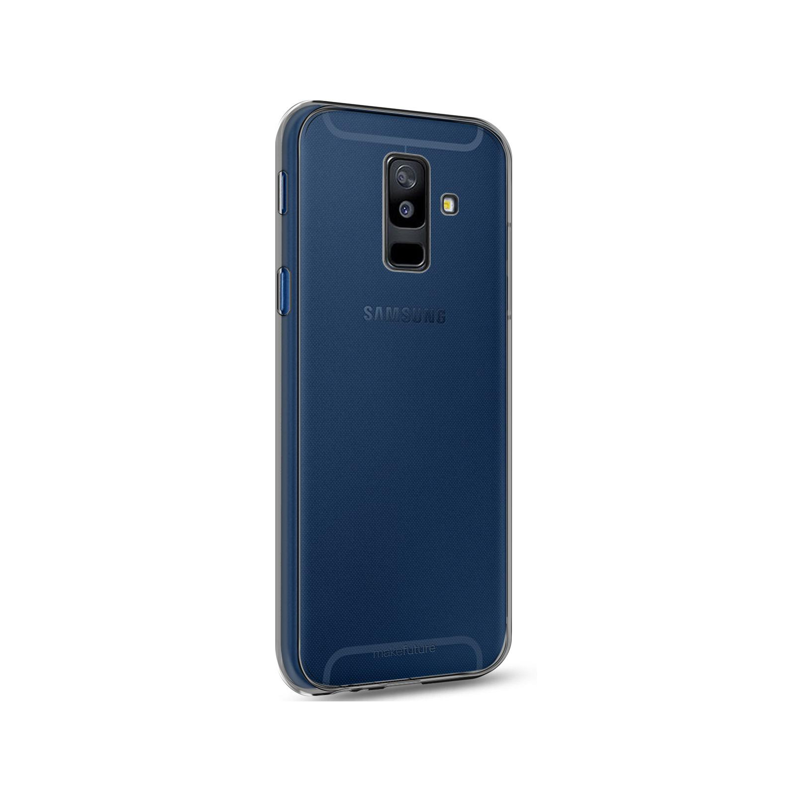 Чехол для мобильного телефона MakeFuture Air Case (Clear TPU) Samsung A6 Plus 2018 Black (MCA-SA618PBK) изображение 2