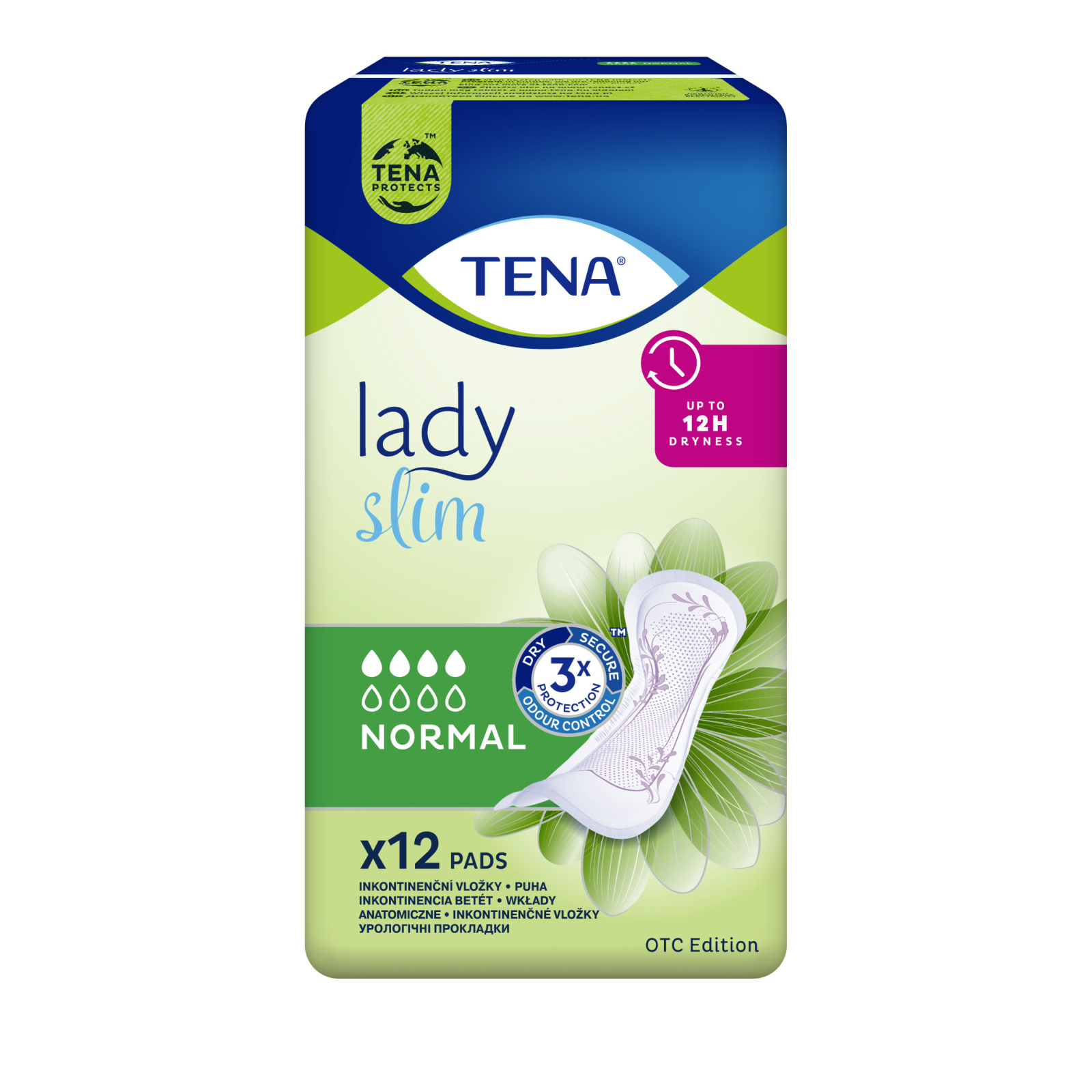 Урологические прокладки Tena Lady Slim Normal 24 шт. (7322540852141) изображение 2