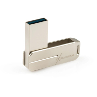 USB флеш накопитель eXceleram 128GB U3 Series Silver USB 3.1 Gen 1 (EXP2U3U3S128) изображение 2