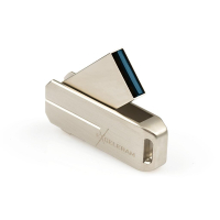 USB флеш накопитель eXceleram 128GB U3 Series Silver USB 3.1 Gen 1 (EXP2U3U3S128) изображение 6