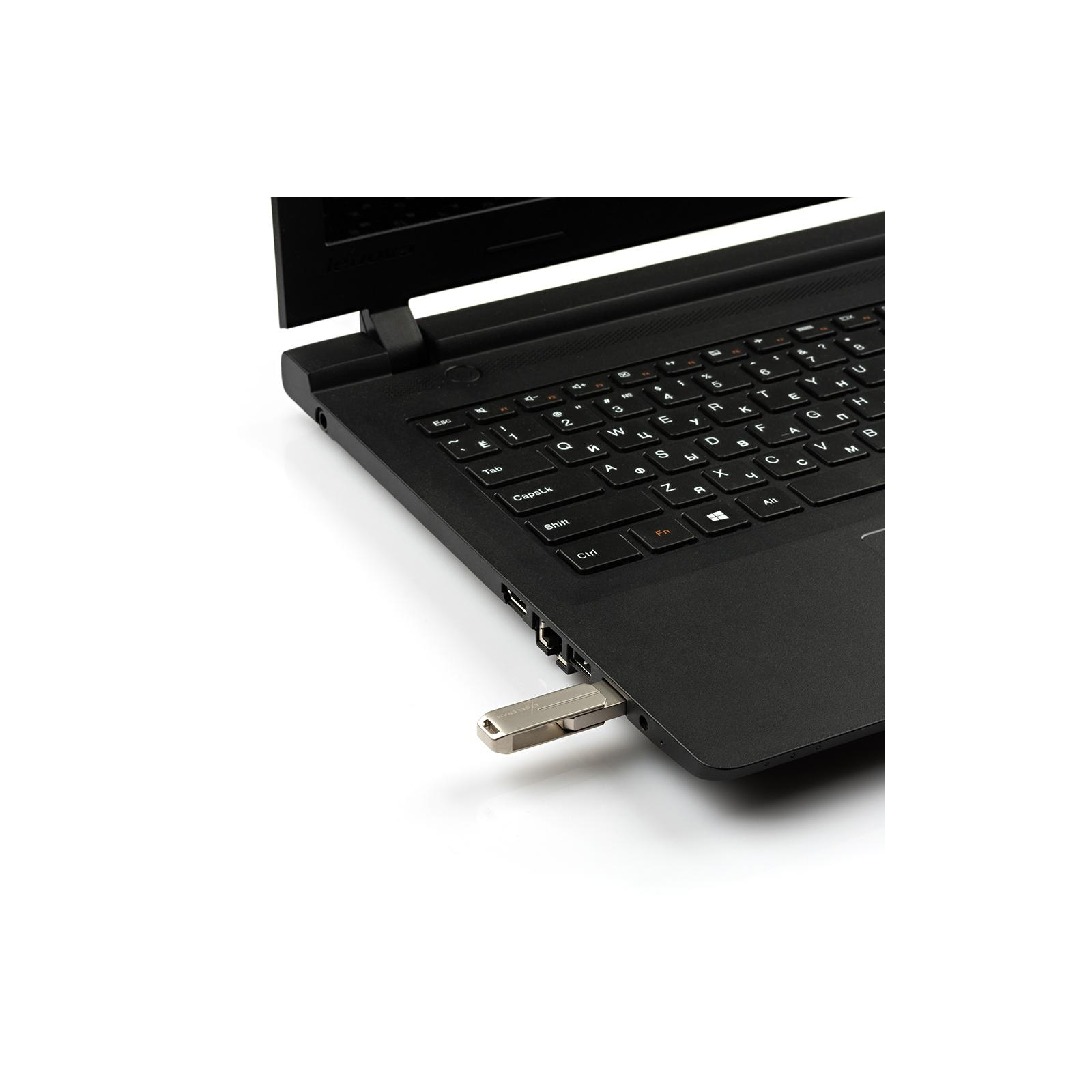 USB флеш накопитель eXceleram 128GB U3 Series Silver USB 3.1 Gen 1 (EXP2U3U3S128) изображение 7