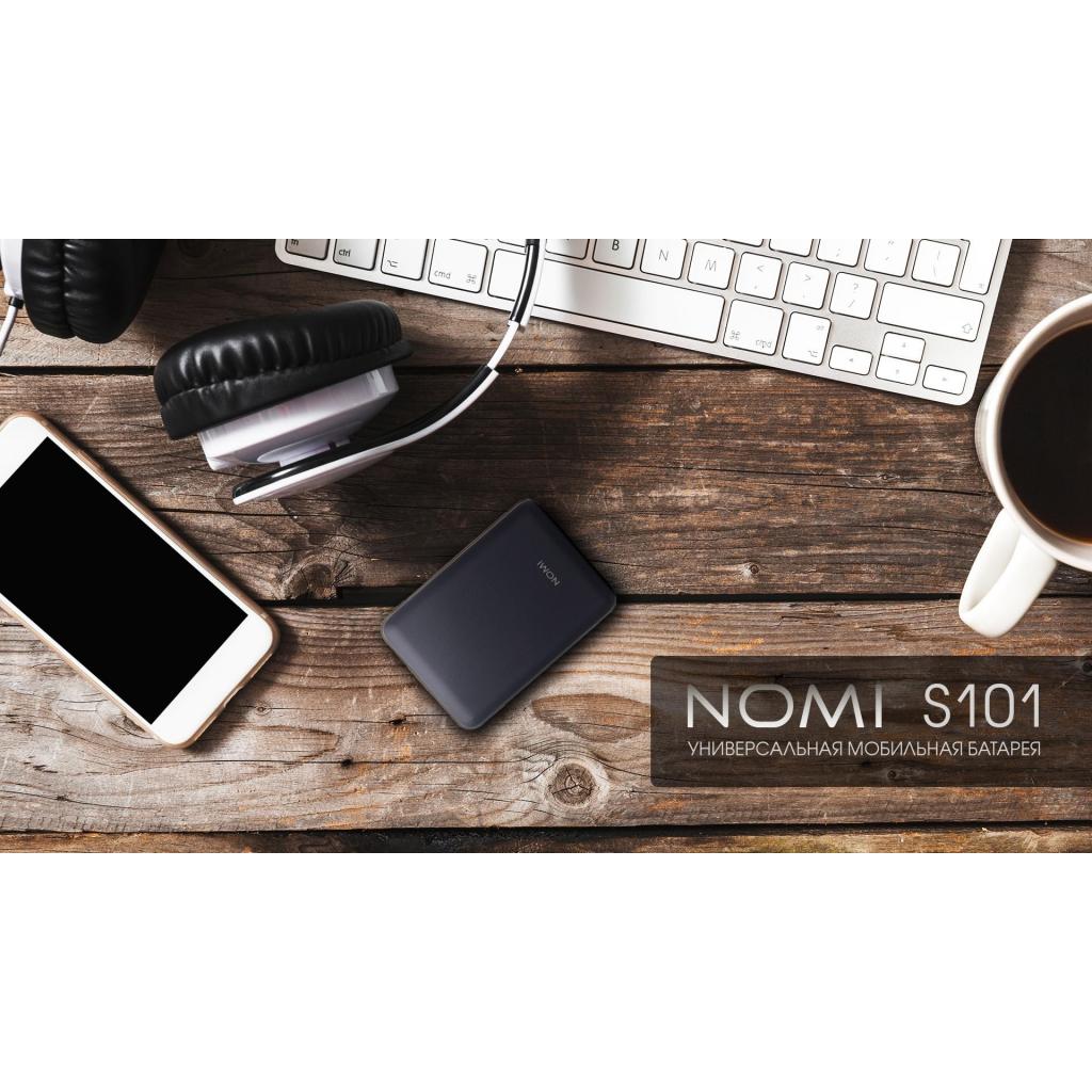 Батарея універсальна Nomi S101 10000 mAh black (413256) зображення 8