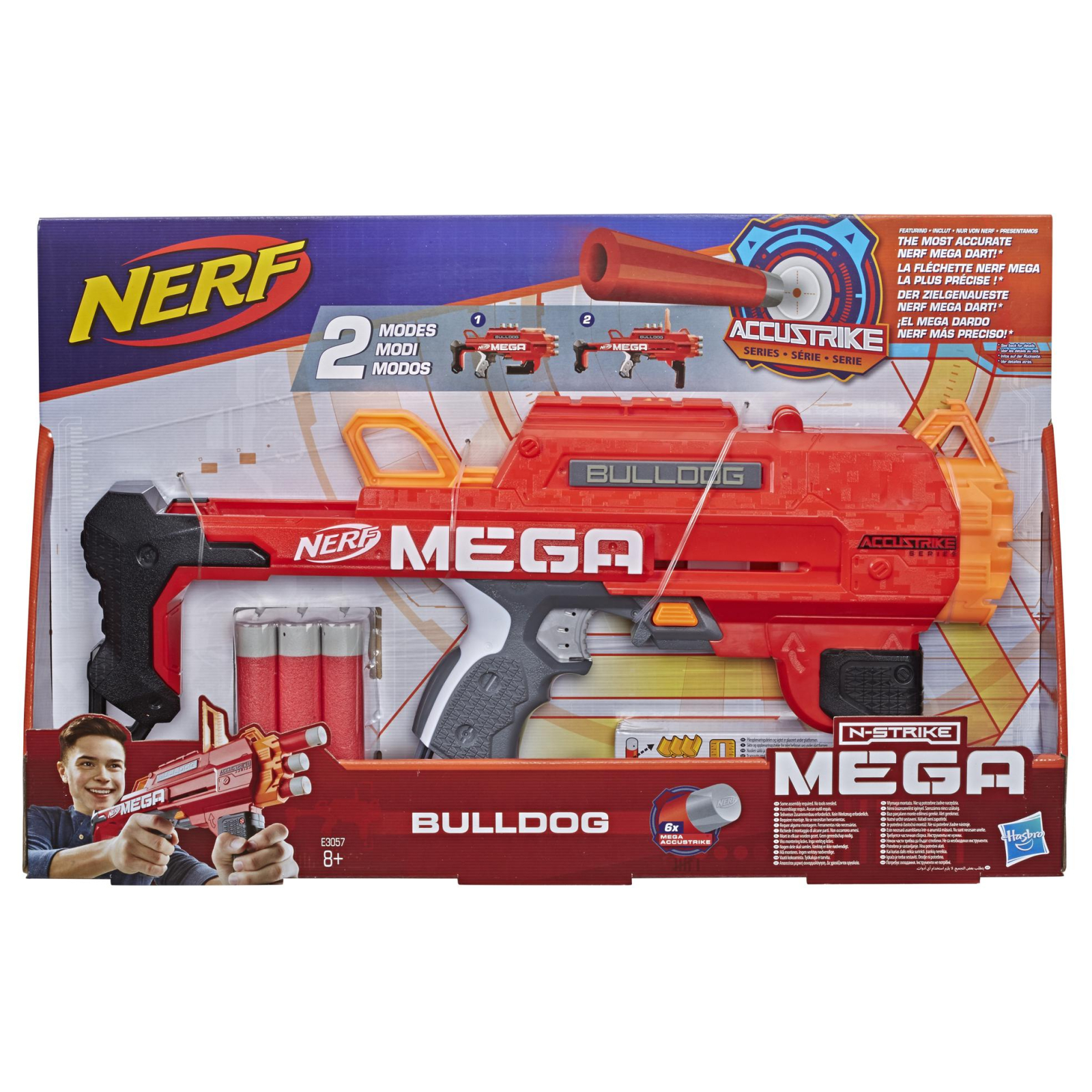 Игрушечное оружие Hasbro Nerf Мега Бульдог (E3057) изображение 2
