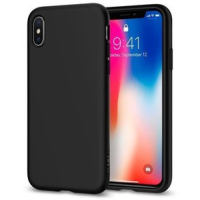 Чехол для мобильного телефона Spigen iPhone X Liquid Crystal Matte Black (057CS22119) изображение 2