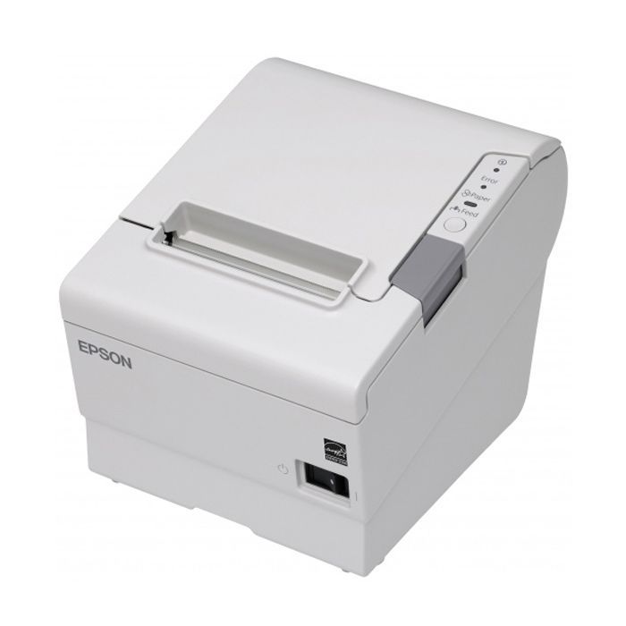 Принтер чеків Epson TM-T88VI USB+Serial+Ethernet Black+Buzzer (C31CE94112) зображення 2