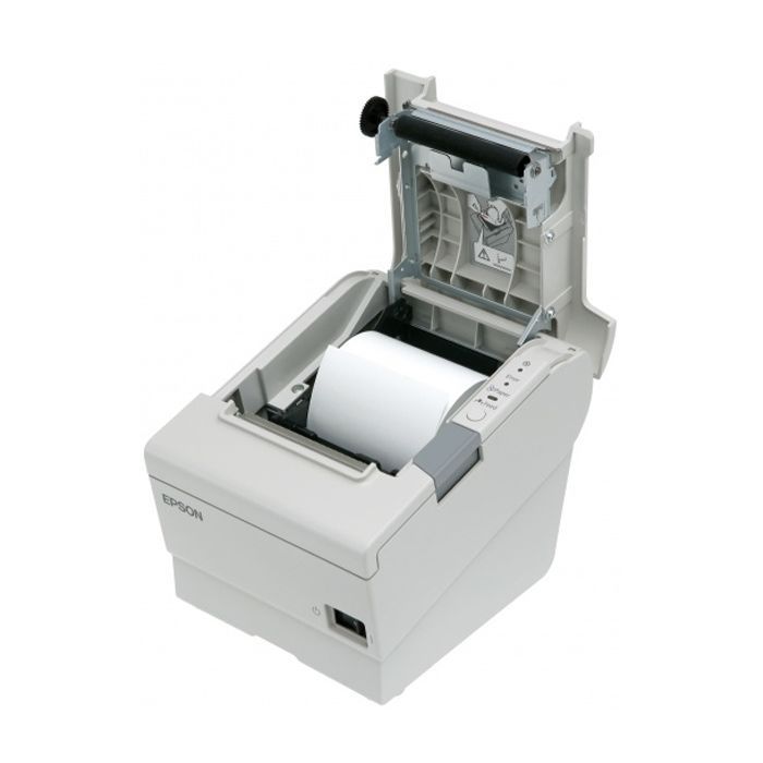 Принтер чеків Epson TM-T88VI USB+Serial+Ethernet Black+Buzzer (C31CE94112) зображення 3