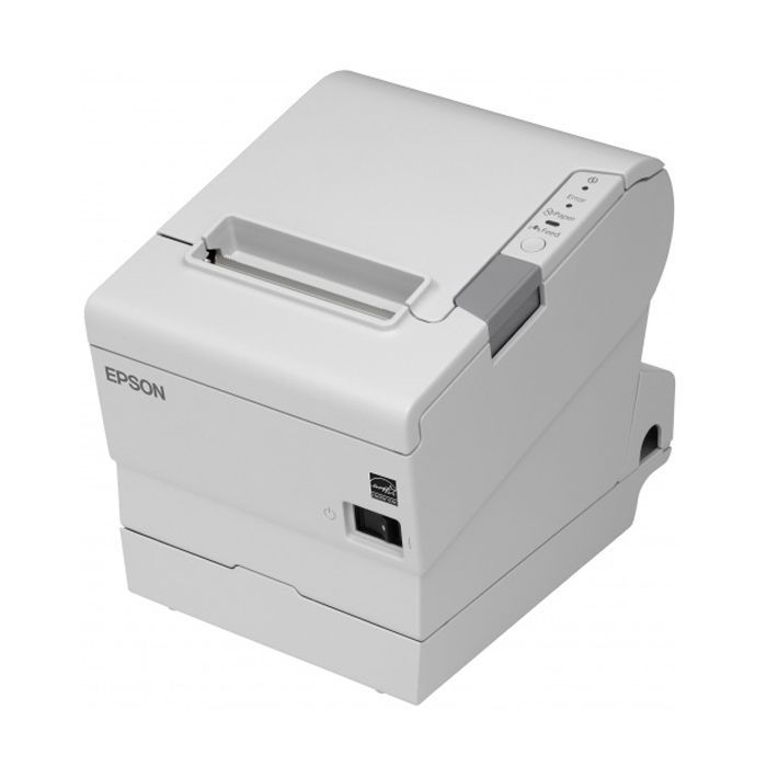 Принтер чеків Epson TM-T88VI USB+Serial+Ethernet Black+Buzzer (C31CE94112) зображення 4