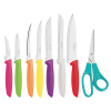 Набор ножей Tramontina Plenus 8 предметов (7 ножей + ножницы) (23498/917) изображение 2