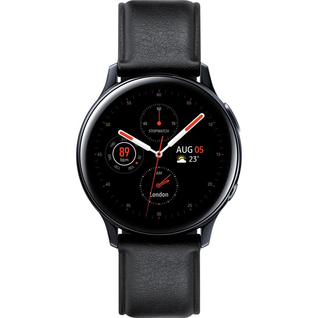 Смарт-годинник Samsung SM-R830S/4 (Galaxy Watch Active2 40mm SS) Black (SM-R830NSKASEK) зображення 2