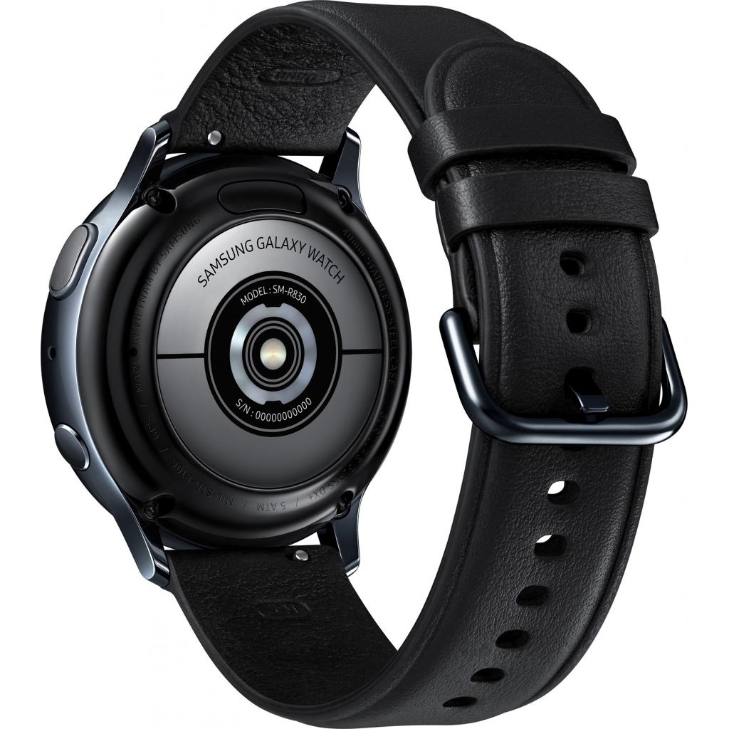 Смарт-годинник Samsung SM-R830S/4 (Galaxy Watch Active2 40mm SS) Black (SM-R830NSKASEK) зображення 4