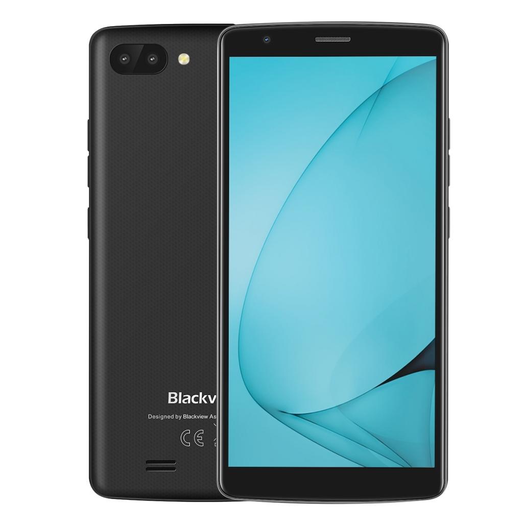 Мобільний телефон Blackview A20 1/8GB Gray (6931548305187)