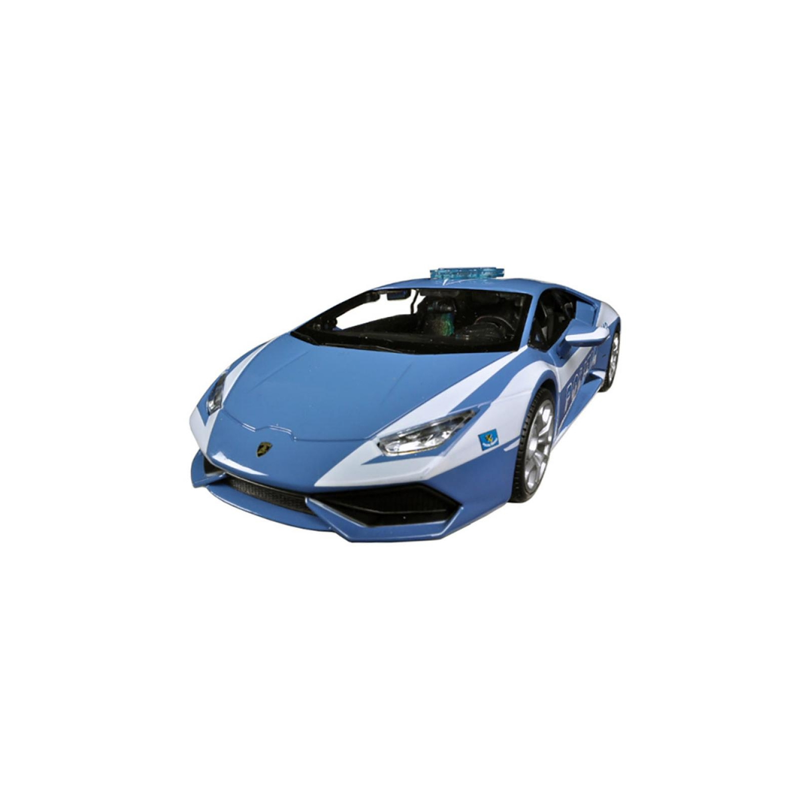 Машина Maisto Lamborghini Huracan Polizia (1:24) синій металік (31511 blue) зображення 4