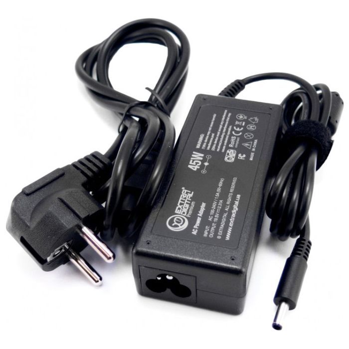 Блок питания к ноутбуку Extradigital Dell 19.5V, 2.31A, 45W (4.5x3.0) (PSD3883)