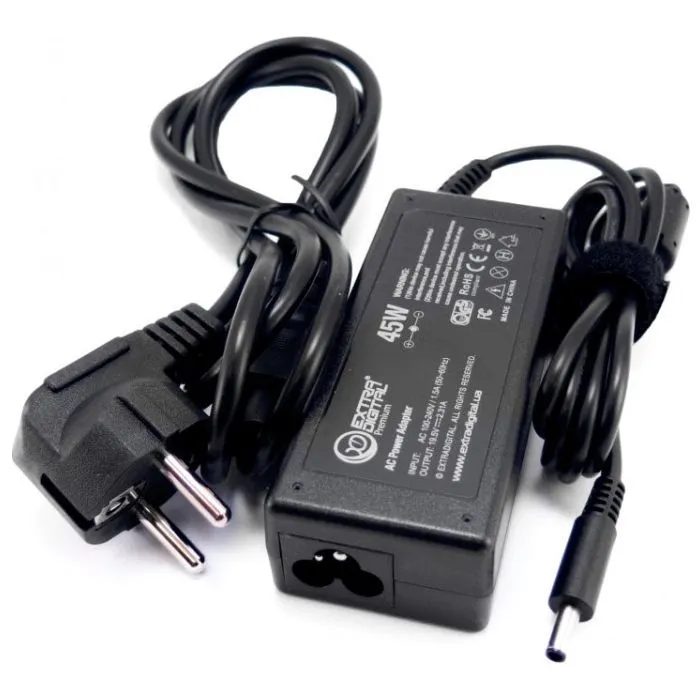 Блок питания к ноутбуку Extradigital Dell 19.5V, 2.31A, 45W (4.5x3.0) (PSD3883)