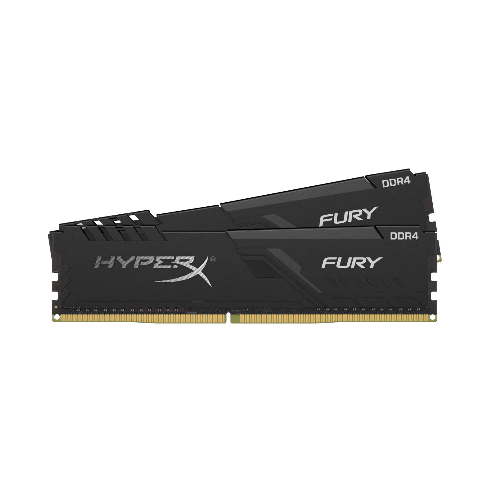 Модуль пам'яті для комп'ютера DDR4 32GB (2x16GB) 3600 MHz HyperX Fury Black Kingston Fury (ex.HyperX) (HX436C17FB3K2/32) зображення 4
