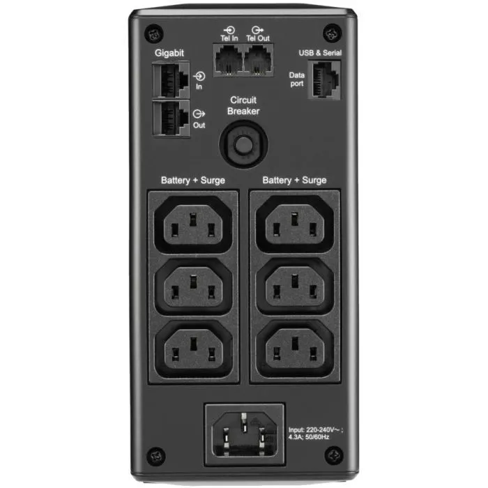 Пристрій безперебійного живлення APC Back-UPS Pro BR 650VA, LCD (BR650MI) зображення 3