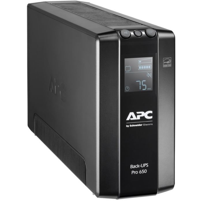 Пристрій безперебійного живлення APC Back-UPS Pro BR 650VA, LCD (BR650MI) зображення 4