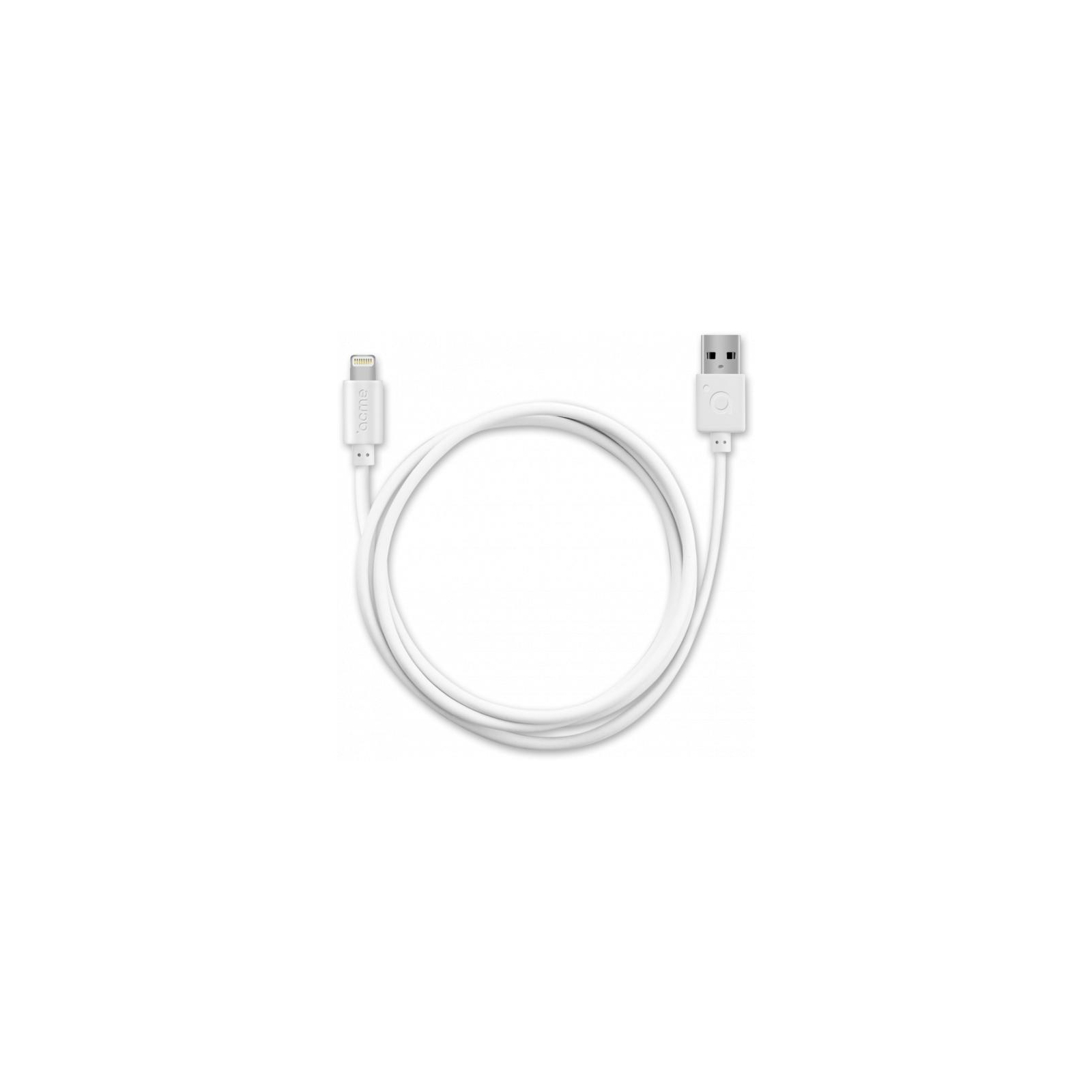 Дата кабель USB 2.0 AM to Lightning 1.0m CB1031W ACME (4770070879115) зображення 3