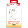 Навушники TCL ACTV100BT Bluetooth Crimson White (ACTV100BTWT-EU) зображення 5