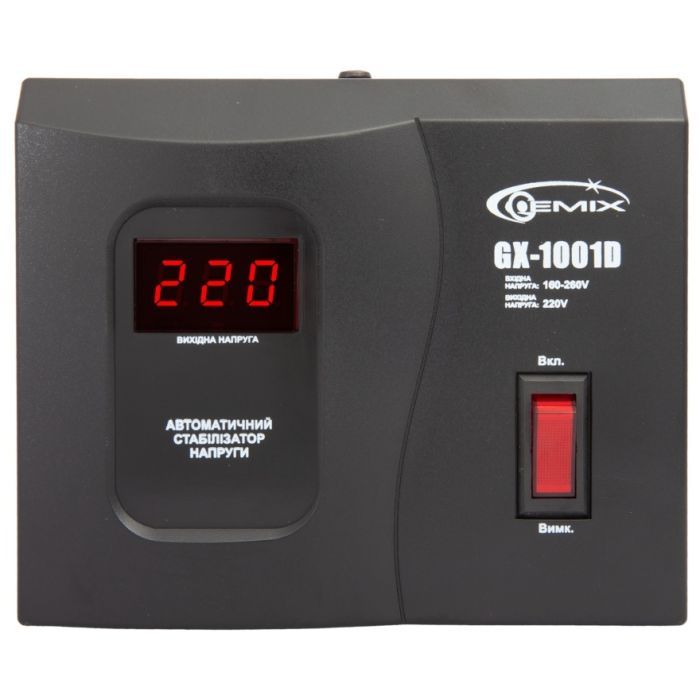Стабілізатор Gemix GX-1001D зображення 2