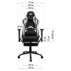Кресло игровое GT Racer X-2534-F Black/Red изображение 11