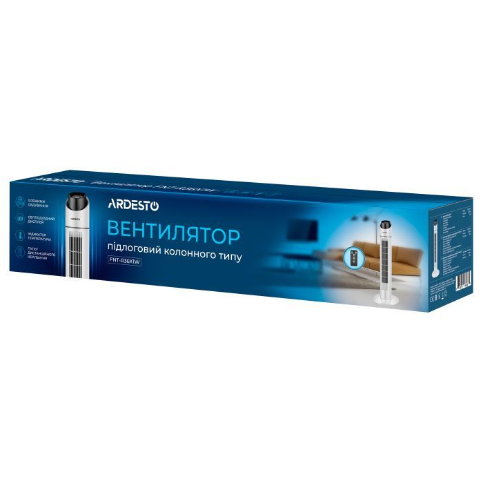 Вентилятор Ardesto FNT-R36X1W изображение 11