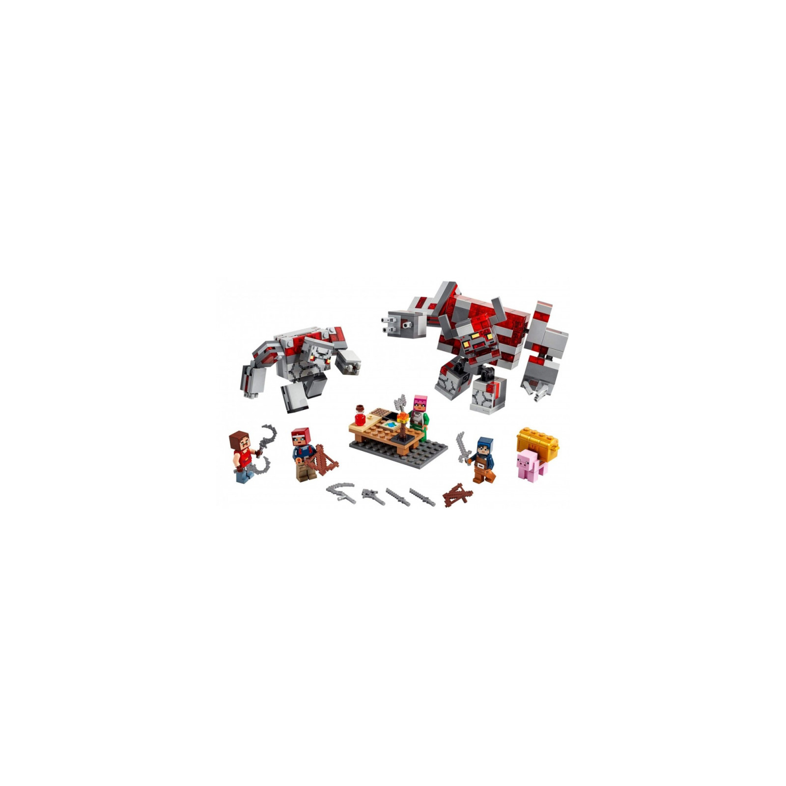 Конструктор LEGO Minecraft Битва за красную пыль 504 детали (21163) изображение 6