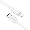 Дата кабель USB-C to Lightning 1.0m 3A white ColorWay (CW-CBPDCL032-WH) зображення 3