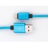 Дата кабель USB 2.0 AM to Lightning 1.0m blue Dengos (NTK-L-MT-BLUE) изображение 2