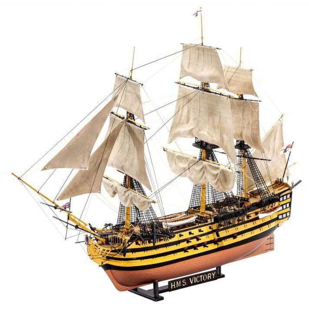 Збірна модель Revell Корабель Victory "Трафальгарська битва". Масштаб 1:225 (RVL-05767) зображення 2
