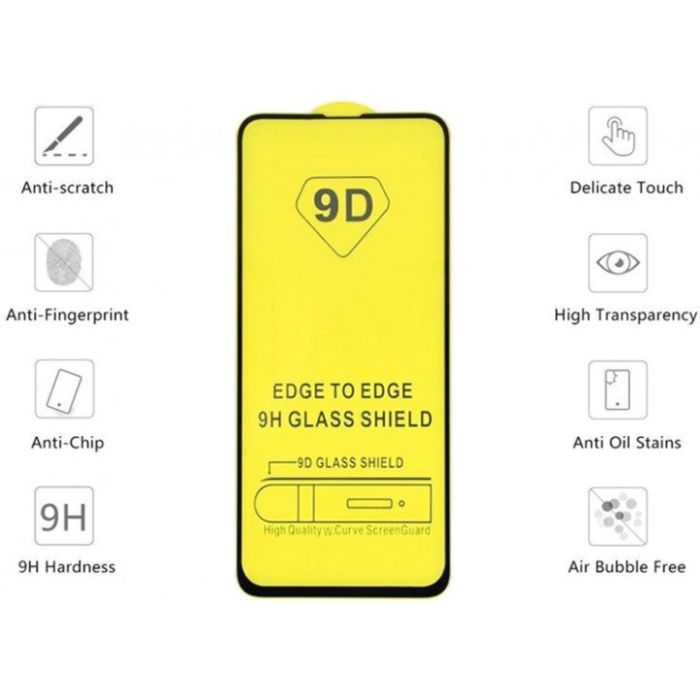 Скло захисне Drobak Motorola One Fusion+ (Black) (222296) (222296) зображення 2