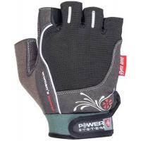 Photos - Gym Gloves Power System Рукавички для фітнесу  Woman"s Power PS-2570 S Black (PS-2570S 