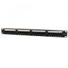 Патч-панель 19" 24xRJ-45 UTP cat.6, 1U, тип 110 Cablexpert (NPP-C624CM-001)