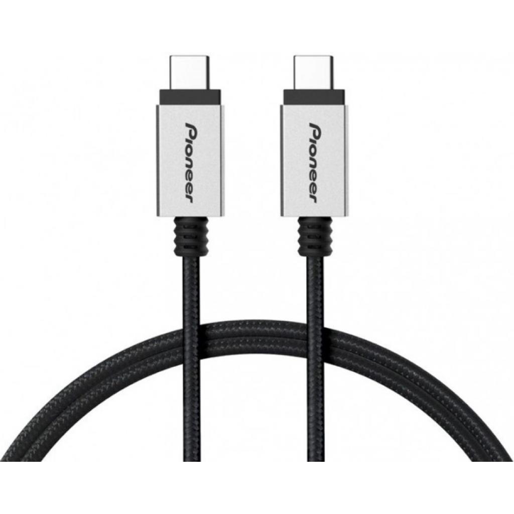 Дата кабель USB-C to USB-C 1.0m DuPont Kevlar 3A Pioneer (APS-uCC2-S100) изображение 2