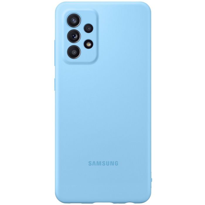 Чехол для мобильного телефона Samsung SAMSUNG Galaxy A52/A525 Silicone Cover Blue (EF-PA525TLEGRU) изображение 3