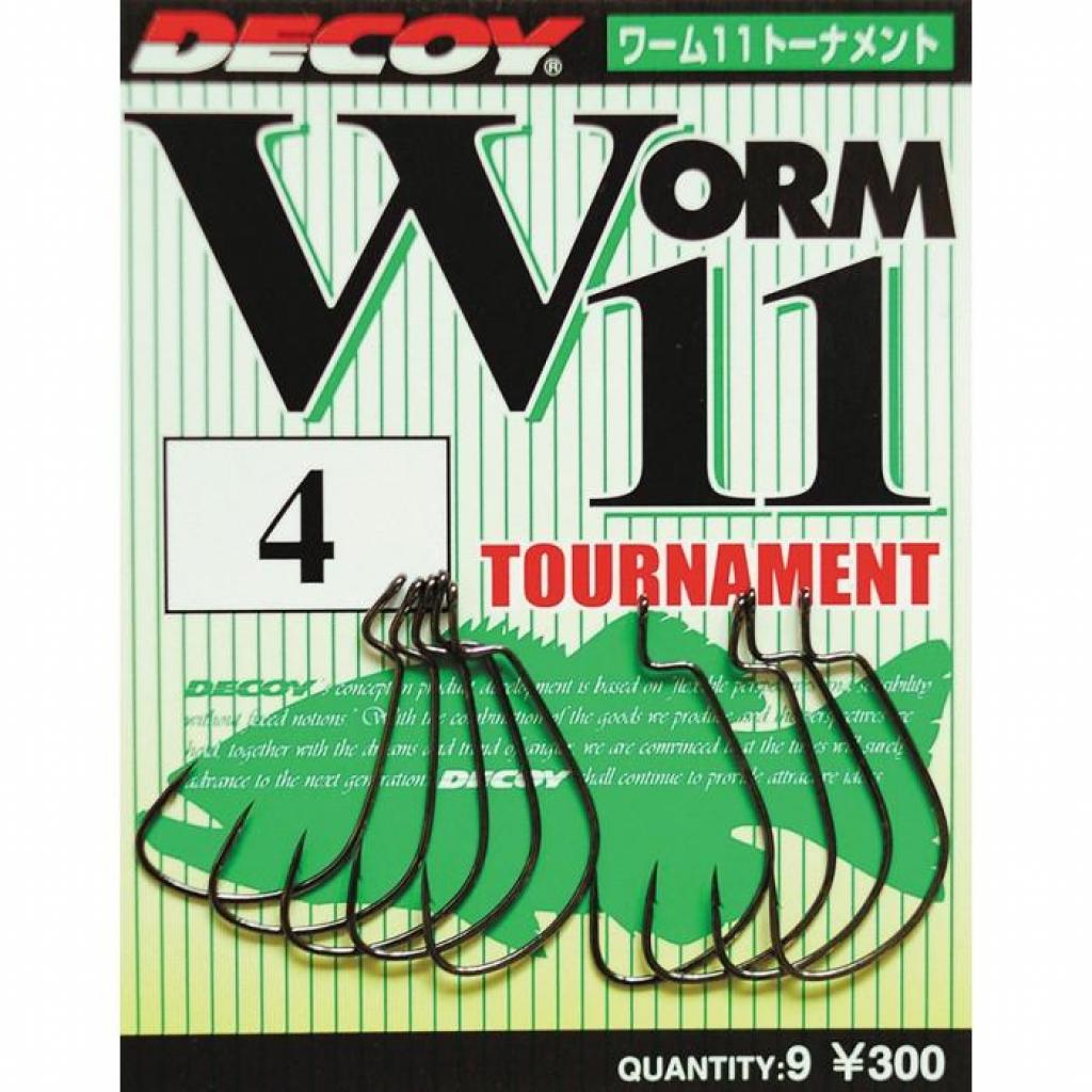 Гачок Decoy Worm11 Tournament 04 (9 шт/уп) (1562.00.77)