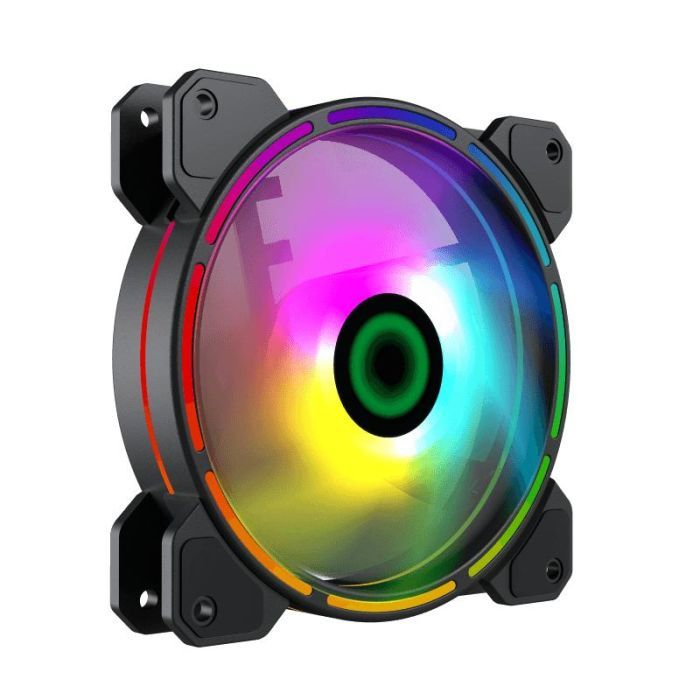Кулер для корпуса Gamemax FN-12Rainbow-D изображение 2
