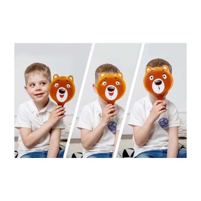 Развивающая игрушка Vladi Toys Мой первый театр Колобок, Теремок, укр (VT1804-22) изображение 3